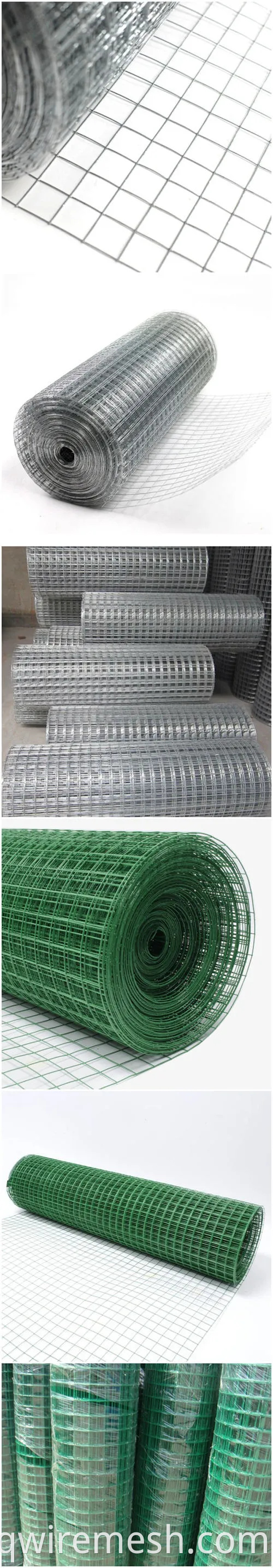 Groene PVC gecoate gelaste draadgaasrol eBay Amazon Sale